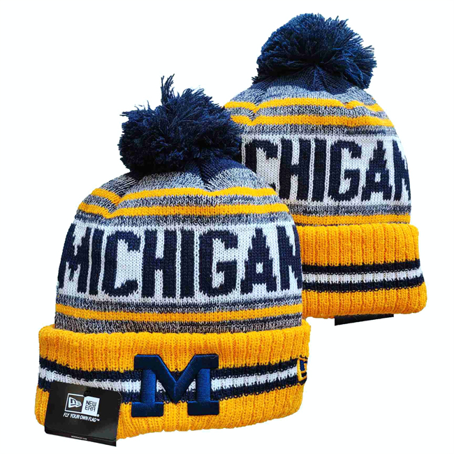 Michigan Wolverines 2024 Knit Hats 001